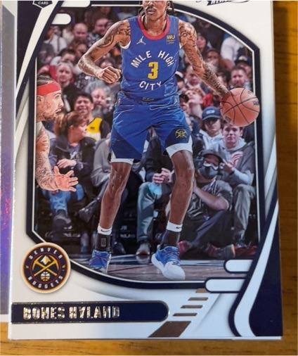 2021-22 Panini Chronicles #233 Bones Hyland — front