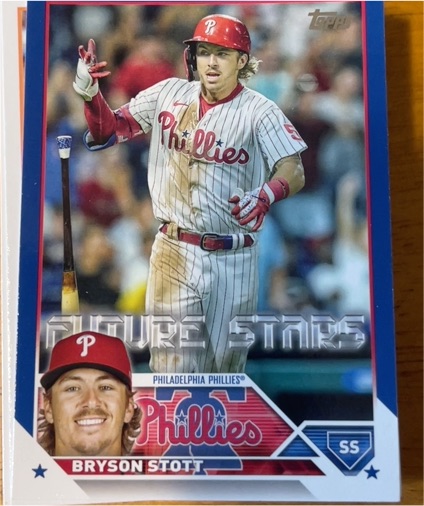 2023 Topps Series 1 #295 Bryson Stott — front