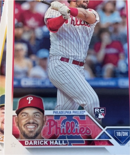 2023 Topps Series 1 #209 Darick Hall — front