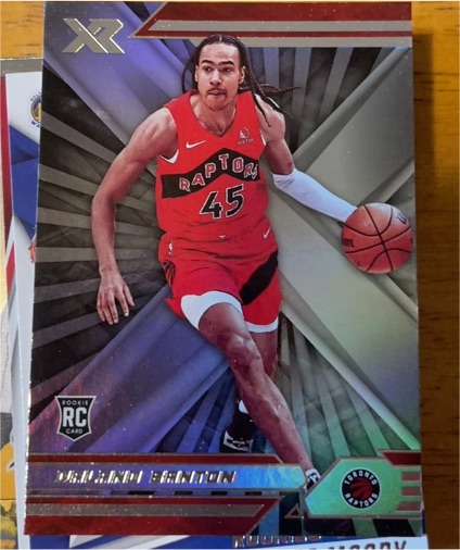2021-22 Panini Chronicles XR #372 Dalano Banton — front
