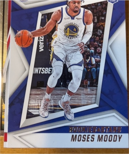 2021-22 Panini Chronicles #107 Moses Moody — front