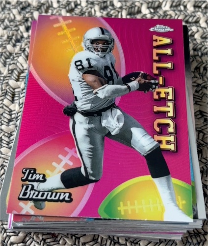 2024 Topps Chrome #CAE-TBR Tim Brown All-Etch — front