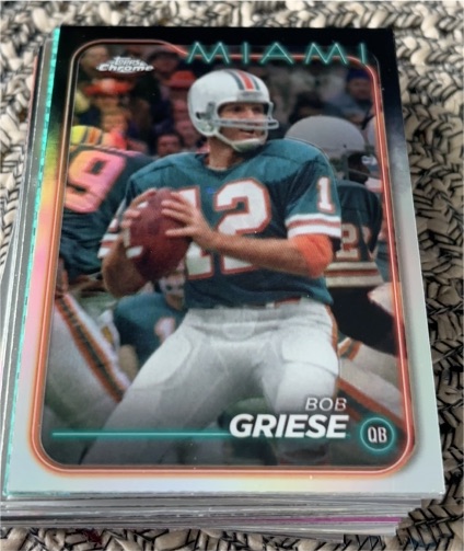 2024 Topps Chrome #107 Bob Griese — front
