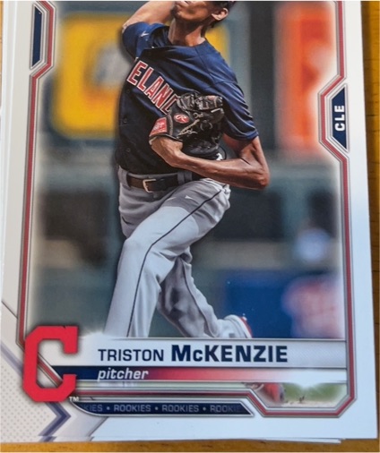 2021 Bowman #79 Triston McKenzie — front