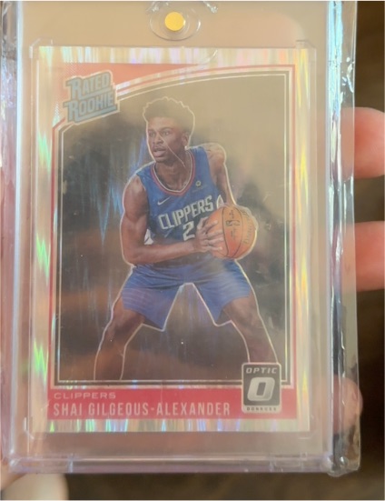 2018-19 Panini Donruss Optic #162 Shai Gilgeous-Alexander — front