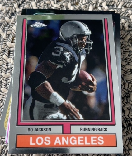2024 Topps Chrome #74TF-21 Bo Jackson Los Angeles Raiders — front