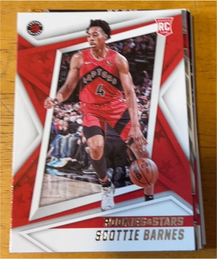 2021-22 Panini Chronicles Rookies & Stars #111 Scottie Barnes — front