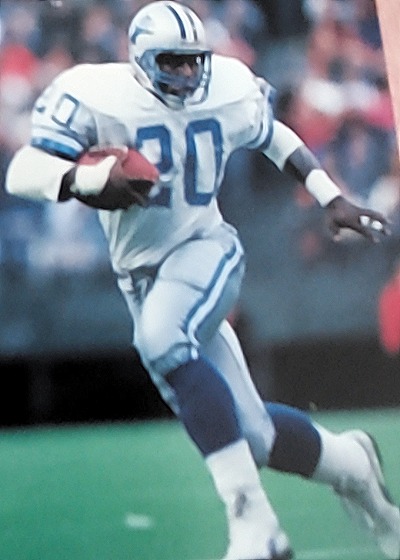 1990 Pro Set #1 Barry Sanders — front