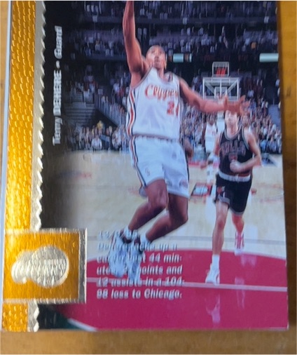 1996-97 Upper Deck #232 Terry Dehere — front