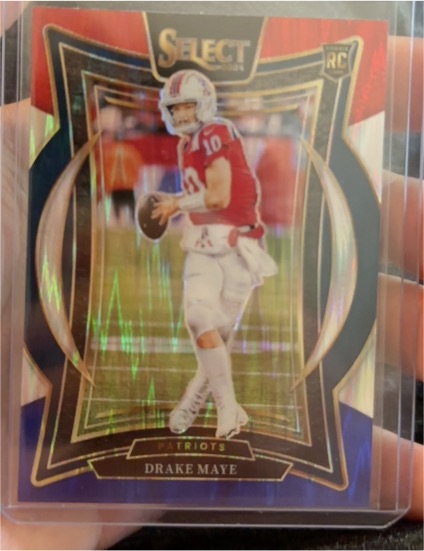 2024 Panini Select #27 Drake Maye — front