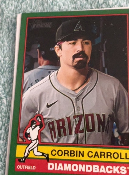 2025 Topps Heritage #232 Corbin Carroll — front