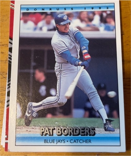 1992 Donruss #379 Pat Borders — front