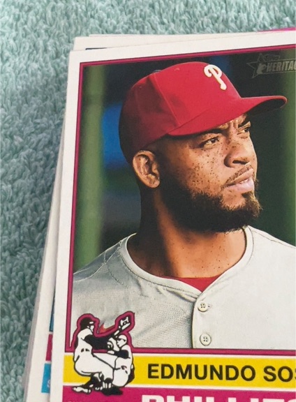 2025 Topps Heritage #250 Edmundo Sosa — front
