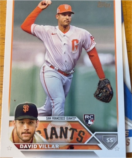 2023 Topps #277 David Villar — front