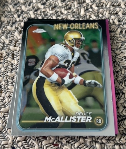 2024 Topps Chrome #136 Deuce McAllister — front