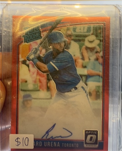 2018 Donruss Optic Rated Rookie #RRS-RU Richard Urena — front