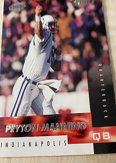1999 Collector's Edge Fury #89 Peyton Manning — front