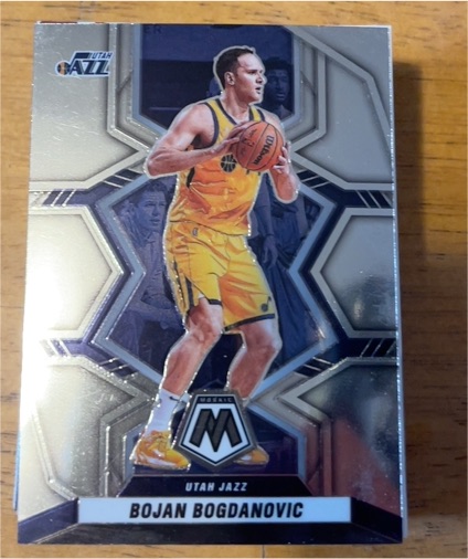 2021-22 Panini Mosaic #92 Bojan Bogdanovic — front