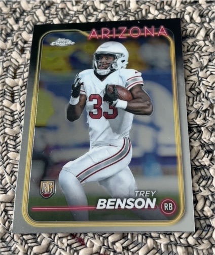 2024 Topps Chrome #214 Trey Benson — front