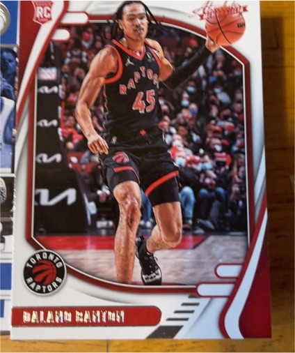 2021-22 Panini Chronicles Absolute #230 Dalano Banton — front
