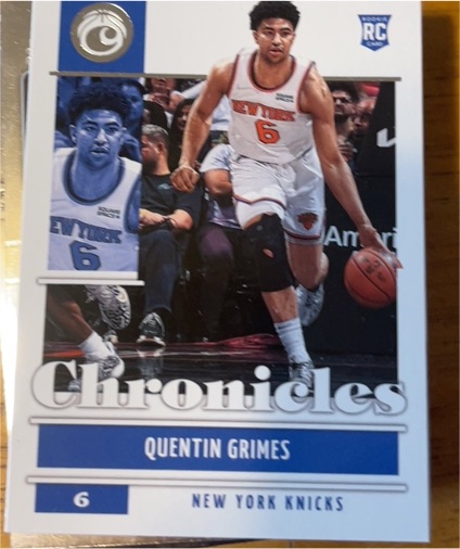 2021-22 Panini Chronicles #32 Quentin Grimes — front