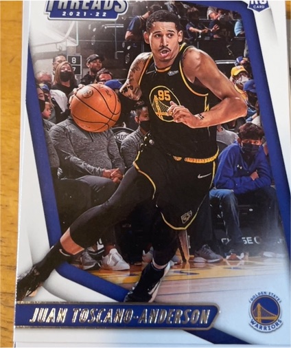 2021-22 Panini Chronicles Threads #93 Juan Toscano-Anderson — front