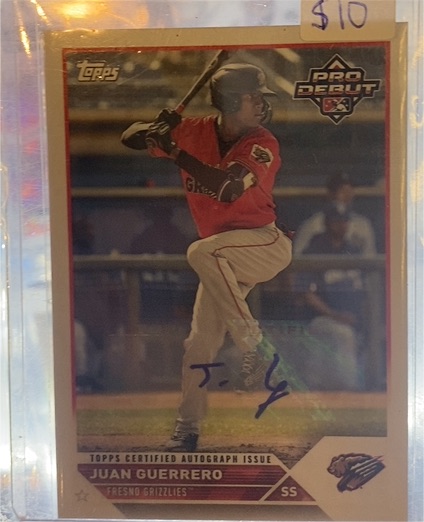 2023 Topps Pro Debut #PD-158 Juan Guerrero — front