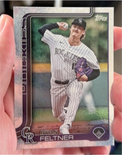 2025 Topps Series 2 #444 Ryan Feltner — front