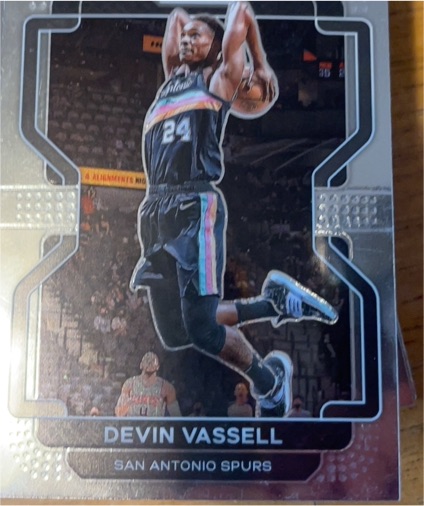 2021-22 Panini Prizm #130 Devin Vassell — front