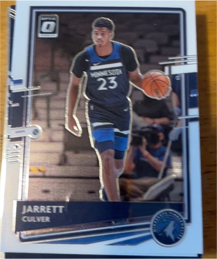 2020-21 Donruss Optic #150 Jarrett Culver — front