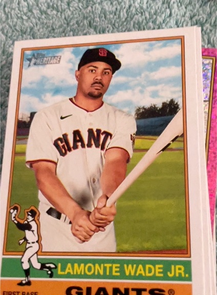 2025 Topps Heritage #493 Lamonte Wade Jr. — front