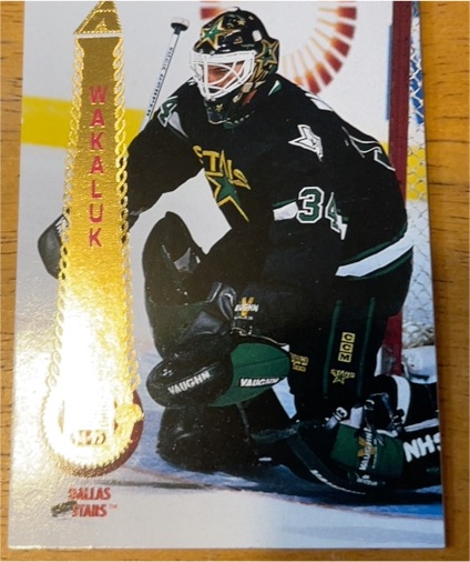 1994-95 Pinnacle #157 Darcy Wakaluk — front