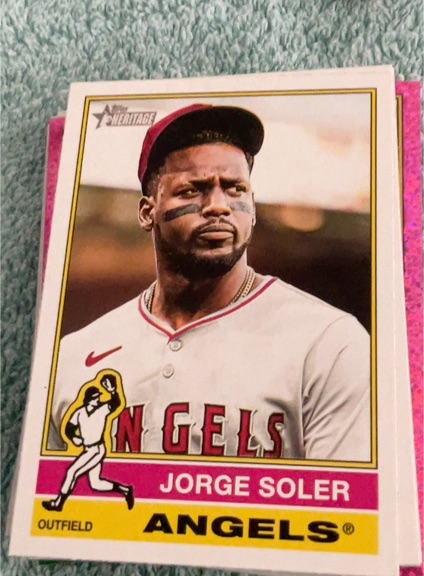 2025 Topps Heritage #13 Jorge Soler — front