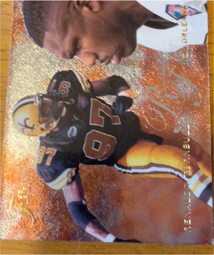 1995 Flair #97 Cornelius Bennett — front