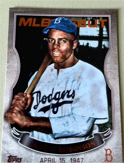 2016 Topps MLB Debut Bronze #MLBD-30 Jackie Robinson — front