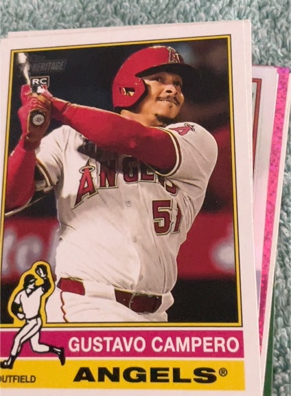 2025 Topps Heritage #339 Gustavo Campero — front