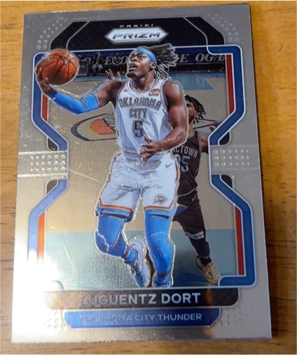 2021-22 Panini Prizm #114 Luguentz Dort — front
