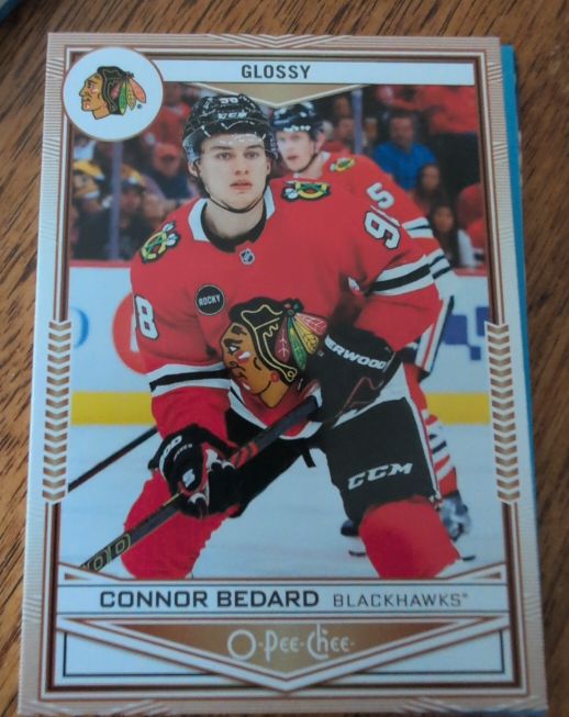 2024-25 Upper Deck Series 1 O-Pee-Chee Glossy #OG-7 Connor Bedard — front