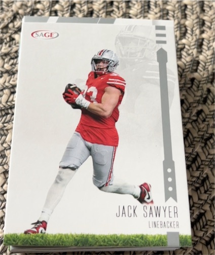 2025 Sage High Series #199 Jack Sawyer — front
