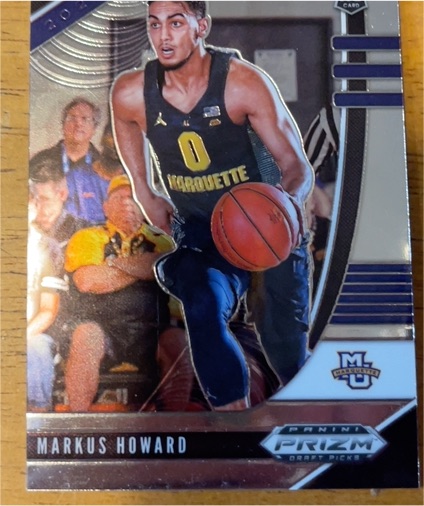 2020 Panini Prizm Draft Picks #80 Markus Howard — front