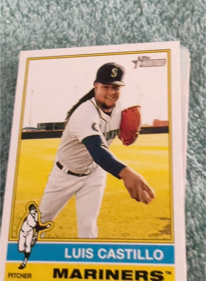 2025 Topps Heritage #173 Luis Castillo — front
