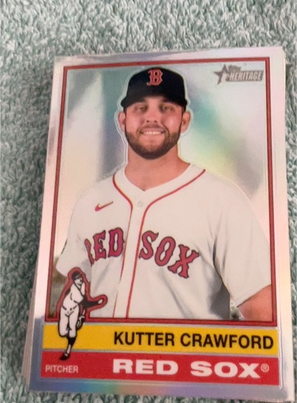 2025 Topps Heritage #419 Kutter Crawford — front