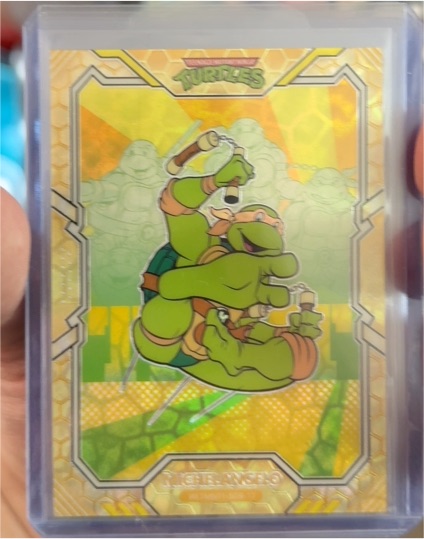 2023 Cryptozoic Teenage Mutant Ninja Turtles Michelangelo #TMNT-01 — front