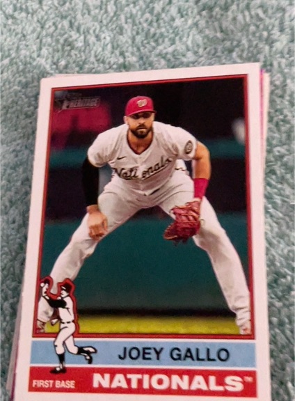 2023 Topps # Joey Gallo Washington Nationals — front