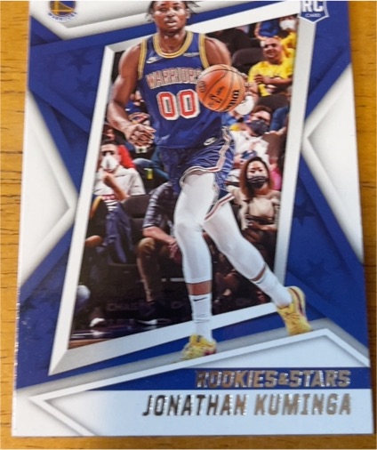 2021-22 Panini Chronicles #115 Jonathan Kuminga — front