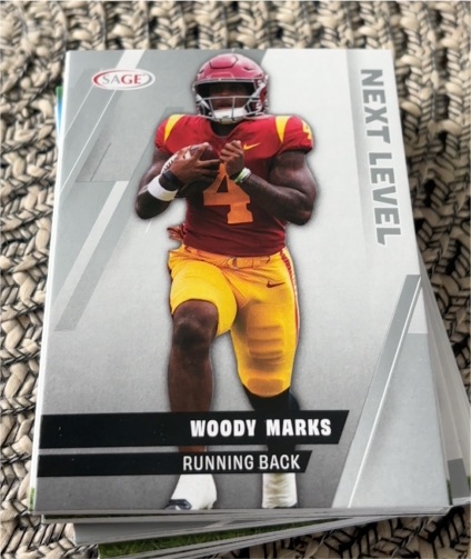 2025 Sage #102 Woody Marks Next Level — front