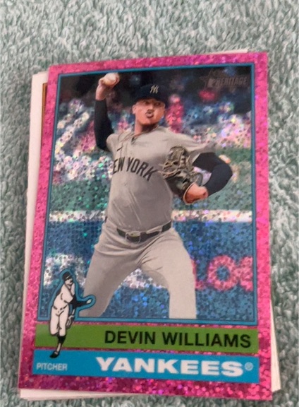 2025 Topps Heritage #376 Devin Williams — front