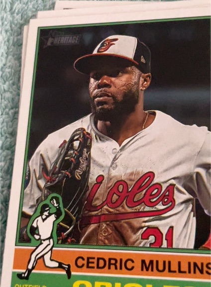 2025 Topps Heritage #166 Cedric Mullins — front