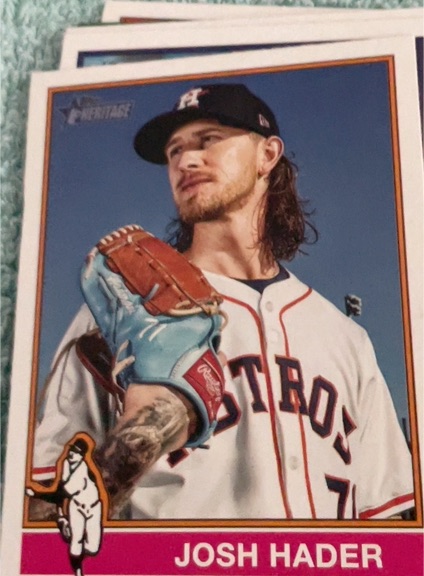 2025 Topps Heritage #313 Josh Hader — front