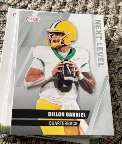 2025 Sage High Series Football Next Level #101 Dillon Gabriel — front